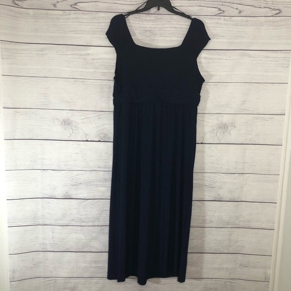 NWT NY Collection Navy Dress Sz 2X - Picture 9 of 9